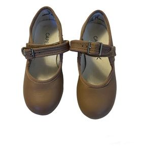 Capezio Carmel Buckle Tap Shoes Girls Size 8